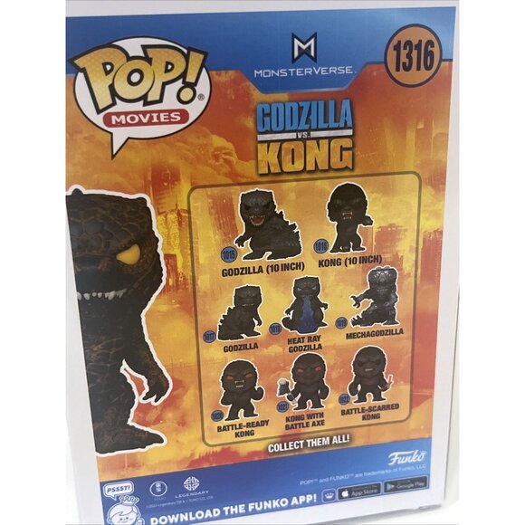 Funko Pop! Vinyl: Godzilla - Burning Godzilla - FYE (Exclusive) #1316 - Picture 3 of 6